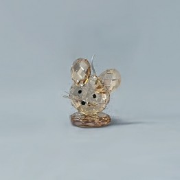 Swarovski Kristal | Silver Crystal | Replica Muis - Gelimiteerde Editie 2016 - Golden Shadow | 5244443